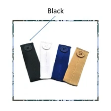 Elastic Trousers Jeans Waist Extender Maternity Pants Waistband Button Adjust