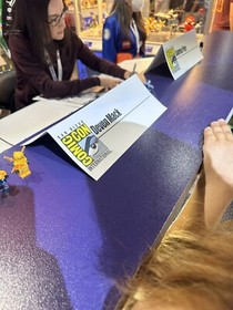 SDCC 2024 LEGO NINJAGO VOICE TALENT AUTOGRAPH POSTER 19&rdquo;x13&rdquo; POSTER LLYOD RARE