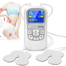 TENS Unit EMS Muscle Stimulator With TENS Pad 25 Massage Mode Rechargeable OTC