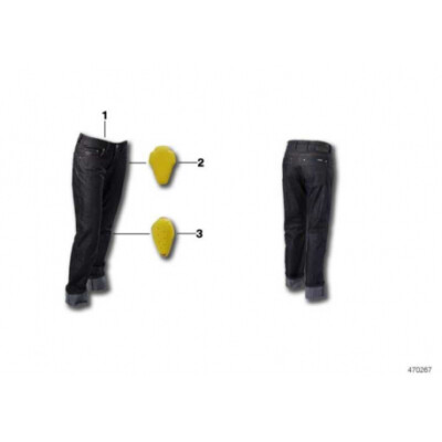 NEW GENUINE BMW MOTORRAD MOTORCYCLE TROUSERS 'FivePocket' For Women Size 48