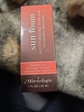 Mixology Sun Foam Sunless Tanning Mousse 1oz Sealed