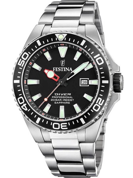 Festina F20663/3 Herrenuhr Professional Diver 45Mm 20ATM-image