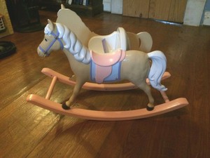 bitty baby rocking horse
