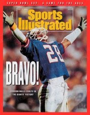 Everson Walls 1990 NY Giants Magazine Cover Super Bowl 25 Photo Print Poster