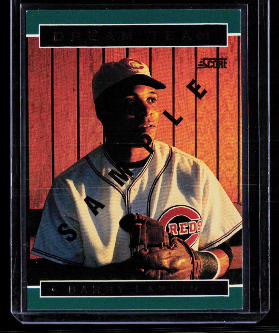 Barry Larkin 1994 Score Samples Cincinnati Reds #5