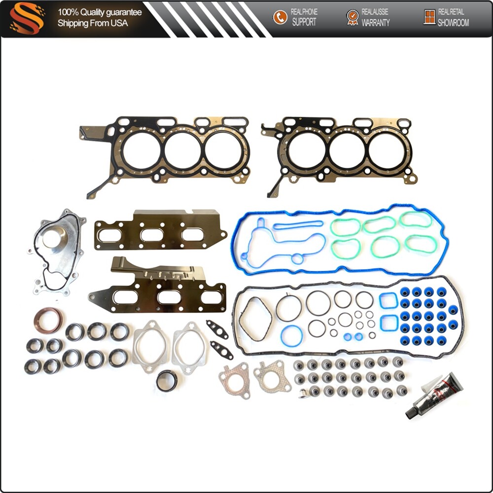 Engine Cylinder Head Gasket Set Fit For 2013-2014 Ford F-150 3.5L V6 DOHC