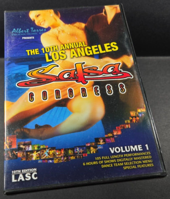 The 10th Annual Los Angeles Salsa Congress Volume 1 - Albert Torres - DVD - NEW