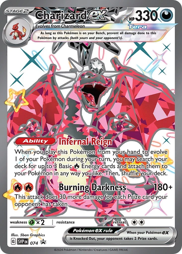 Preços baixos em Cartões TCG Charizard ex Pokémon | eBay
