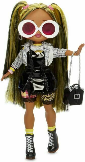 LOL Surprise Girls Fashion Doll O.M.G. Alt Grrrl with 20 Surprises