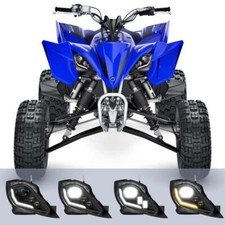 LED Scheinwerfer DRL Für YAMAHA RAPTOR YFZ 450 700R YFM 250 350 700 2006-2024