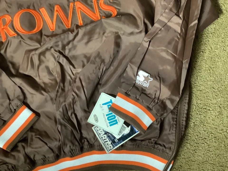Pulôver Cleveland Browns Starter OG 1990 novo com etiquetas NFL Kosar Joe Flacco tamanho XL - Imagem 2 de 4