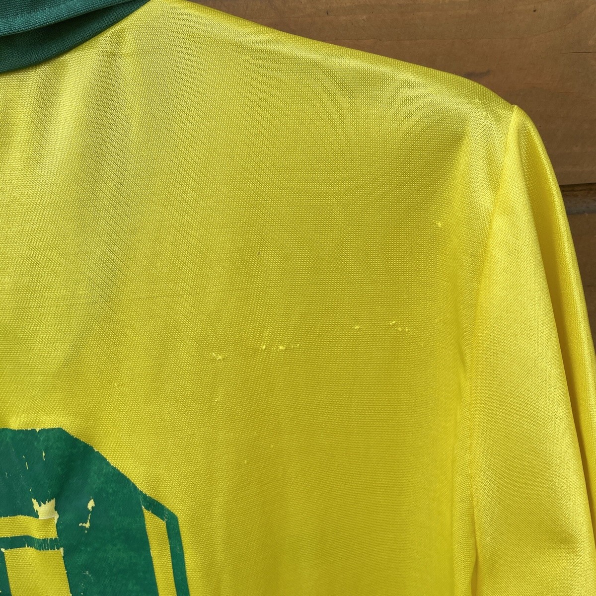 Vintage RARE Brazil #9 1992 1993 Umbro Football Shirt Soccer