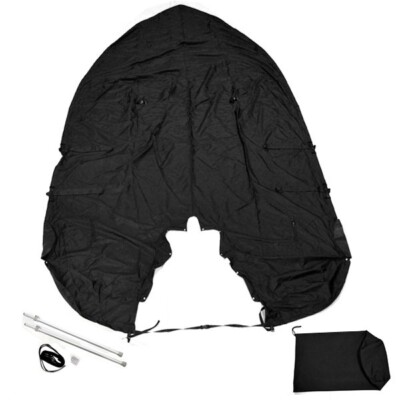 Larson Boat Ratchet Travel Cover 8422-5354 | LX LXs 180 Fish Black
