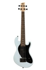 Kala Solid Body 4-String Fretted U BASS - Powder Blue