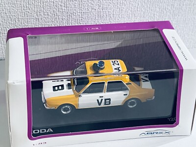 1982 SKODA 120L CZECH POLICE VB VEREJNA BEZPECNOST 1/43 DIECAST
