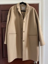 Everlane Women's Cocoon Wool Coat Camel 16 Retail $350