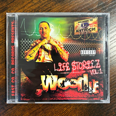 Woodie Life Storiez Vol. 1 CD The Jacka Cali Norteno Rap East Co. Co. Records