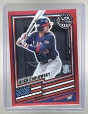 Roch Cholowsky 2026 Panini Stars and Stripes Prizm #81 Red /399