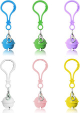 Pet Bells for Dog Cat Collar 6 packCharm Small Multi-color