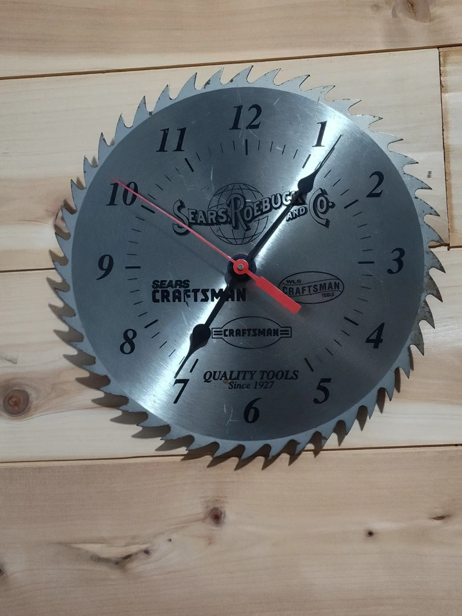 sears saw blade clock シアーズ クロック 掛時計 Sears Roebuck saw