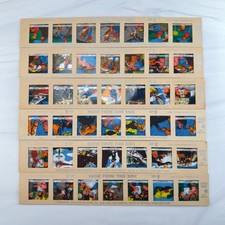 1962 Series Kenner-Color Slides For Give A Show Projector Silver 6 Strips 3 - 8