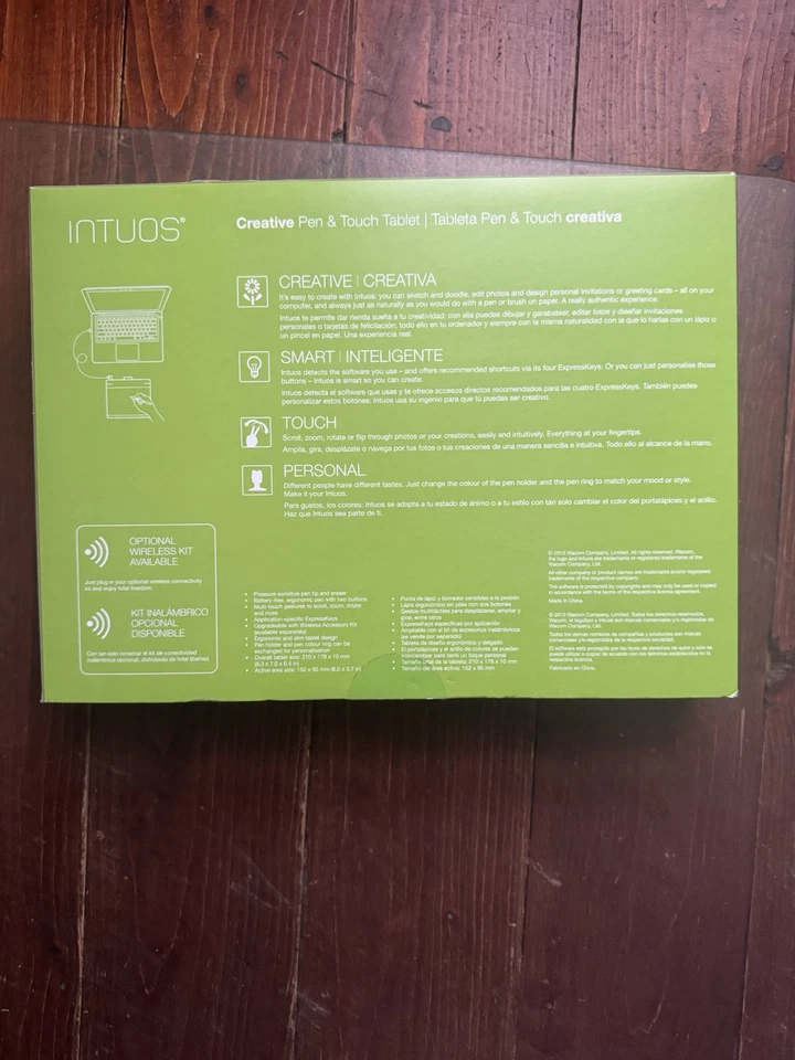 Wacom Intuos CTH-480S-ENES Graphics Tablet – Brand New & Sealed - Image 2 of 4