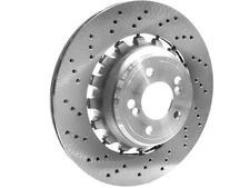 Mechanics Choice Rear Left Disc Brake Rotor for 2015-2019 BMW X5, X6 (V8 4.4L)