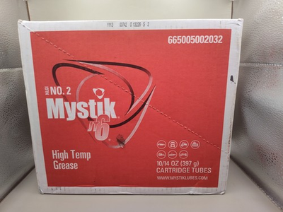 #ad Mystik 901076D JT6 Hi Temp Multi Purpose Lubricant Grease 14 oz. Pack of 10 $48.99