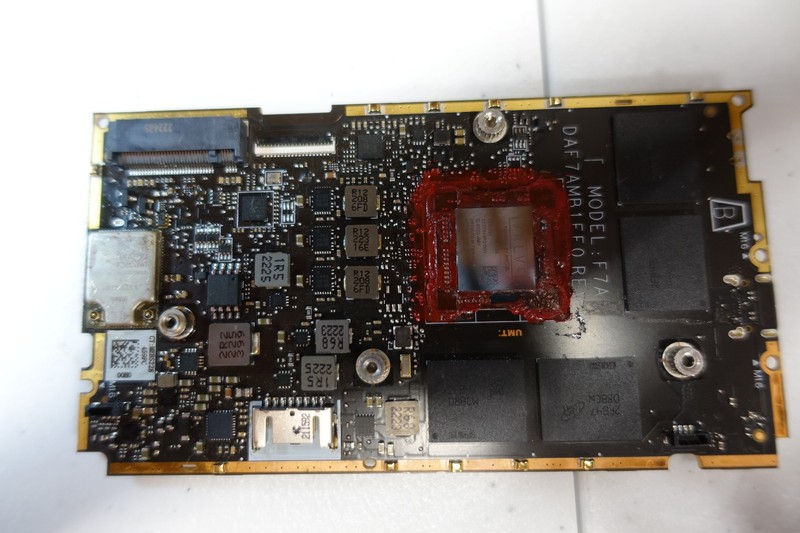 Broken Steam Deck Motherboard F7A (for parts/repair only)