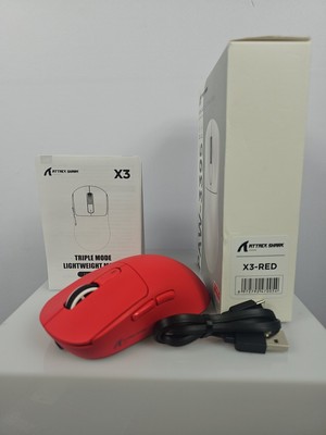 Attack Shark Wired or 2.4GHz or Bluetooth 5.4 Mouse - PAW-3395 - NEW-OPEN BOX