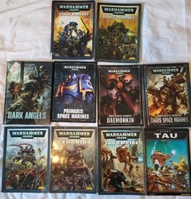 Games Workshop Warhammer 40K Lot 8 Codex Book...