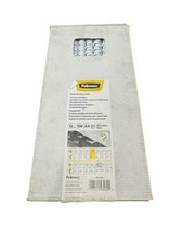 Image of Fellowes Binding Comb A4 12mm White Pack 100 (53462) (ZO)