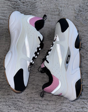 Dior Herren Sneaker Low Top Schnürung atmungsaktiv Weiß/Rosa/Schwarz/Grau …