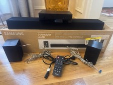 Samsung HW-A40R 4.0 Channel Wireless Soundbar - Black W/Remote Control
