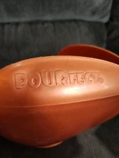 Set of 2 Pourfect Stacking Mixing Bowls 8 cup 6 cup Randy Kaas Gold