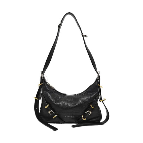 GIVENCHY Voyou Handbags Leather Black Free Shipping | Duties Paid