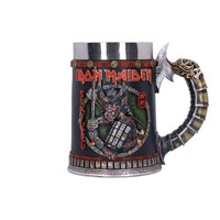 Nemesis Now Iron Maiden Senjutsu Tankard 15.5Cm, Resin, Grey, Officially License