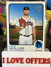 2022 Topps Heritage Rookie Kyle Muller #280 Atlanta Braves C Store More