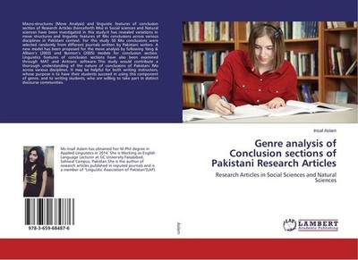 Genre analysis of Conclusion sections of Pakistani Research Articles Insaf Aslam