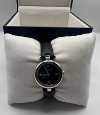 Gucci Diamantissima 141.5 Women’s Swiss Quartz Black Dial Watch w/ Box