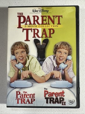 The Parent Trap: 2 Movie Collection (DVD, 1961) VG+