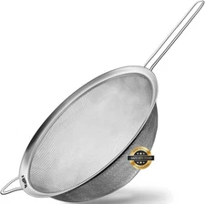 Colador De Malla Grande9.35In Alimentos De Cocina Para Arroz,Quinua,Pasta,Frutas