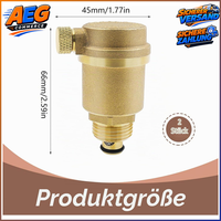 SchnellentlüFter DN15 G1/2 Messing HeizungsentlüFter 2 StüCk FüR Heizungssysteme
