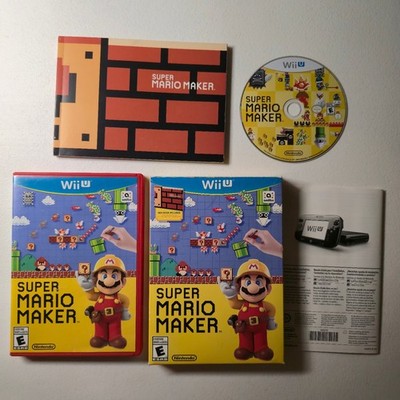 Super Mario Maker Wii U Video Game Multiplayer Amiibo Compatible