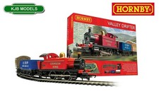 OO Gauge Hornby R1270M Valley Drifter Starter Train Set - Loco Wagons Track Cont