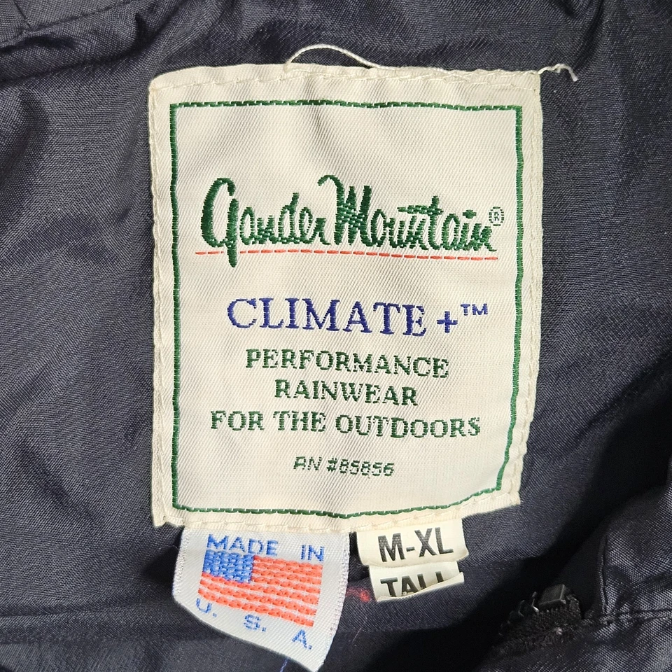 Vintage Gander Mountain Jacket Mens M-XL Tall Realtree Camo Rainwear Hunting - Image 3 of 4