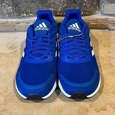 adidas Royal Blue Mesh Trainer Sneakers with White Midsole Adidas Mens Speed Trainer 3.0 Sneakers - Royal Blue/Silver  main image 4