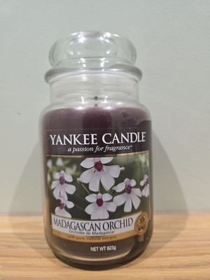 Yankee Candle Large Jar Madagascan Orchid 2015 Rare Hard To Find