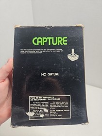 Atari 2600 7800+ Sears Telegames Capture Complete in Box CIB 