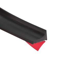 Water Barrier for Sink 39 Inch Water Stopper Shower Barrier Black